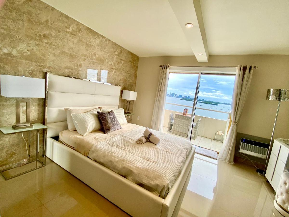Premium Modern Waterfront Apartment With Miami Skyline View On The Bay 5 Mins Drive To Miami Beach With Free Parking Exteriér fotografie